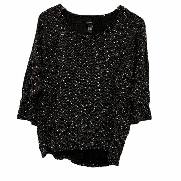 alfani black sweater